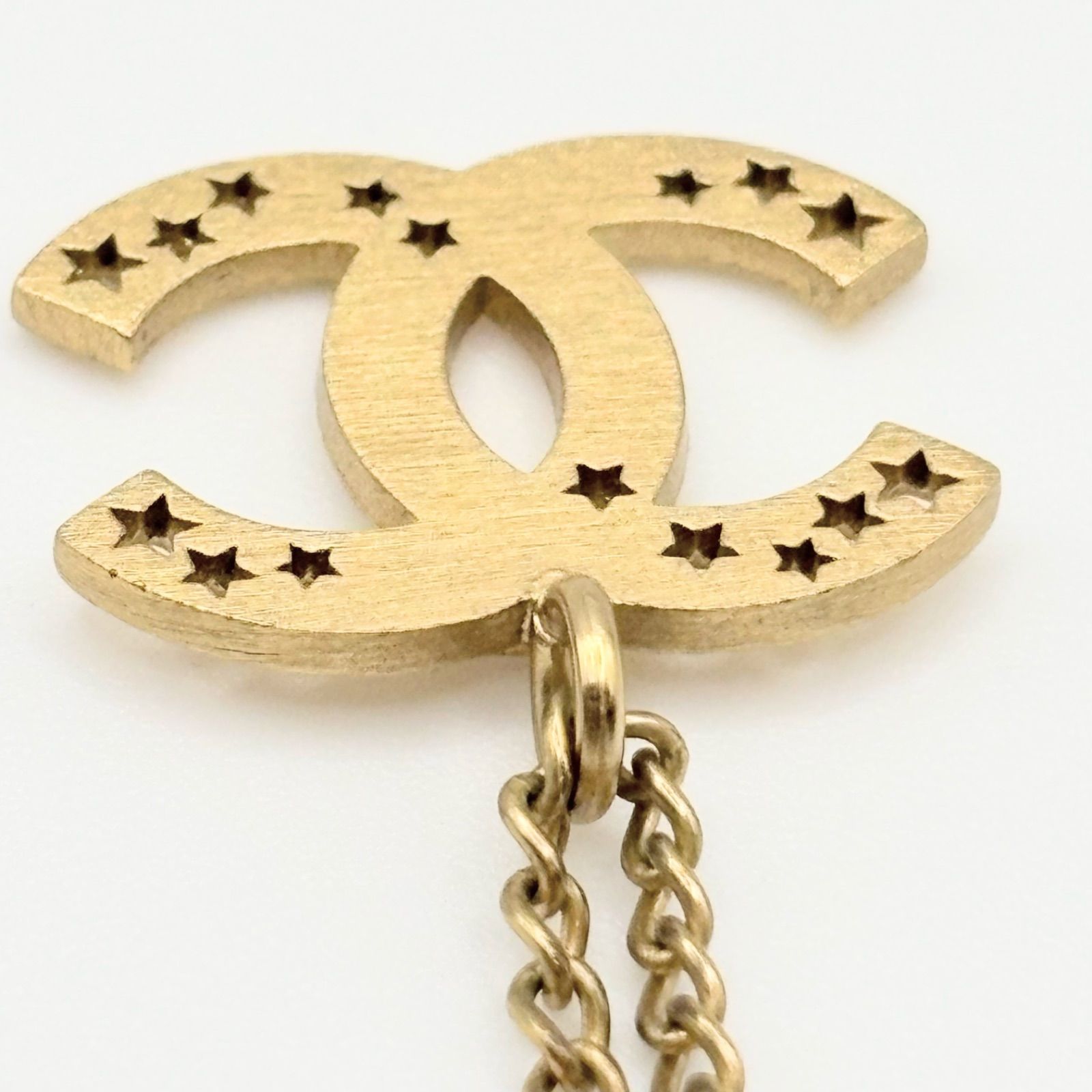 CHANEL シャネル ネックレス 星デザイン ココマーク スター チェーン