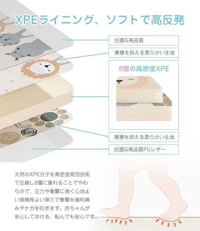 赤ちゃん プレイマット