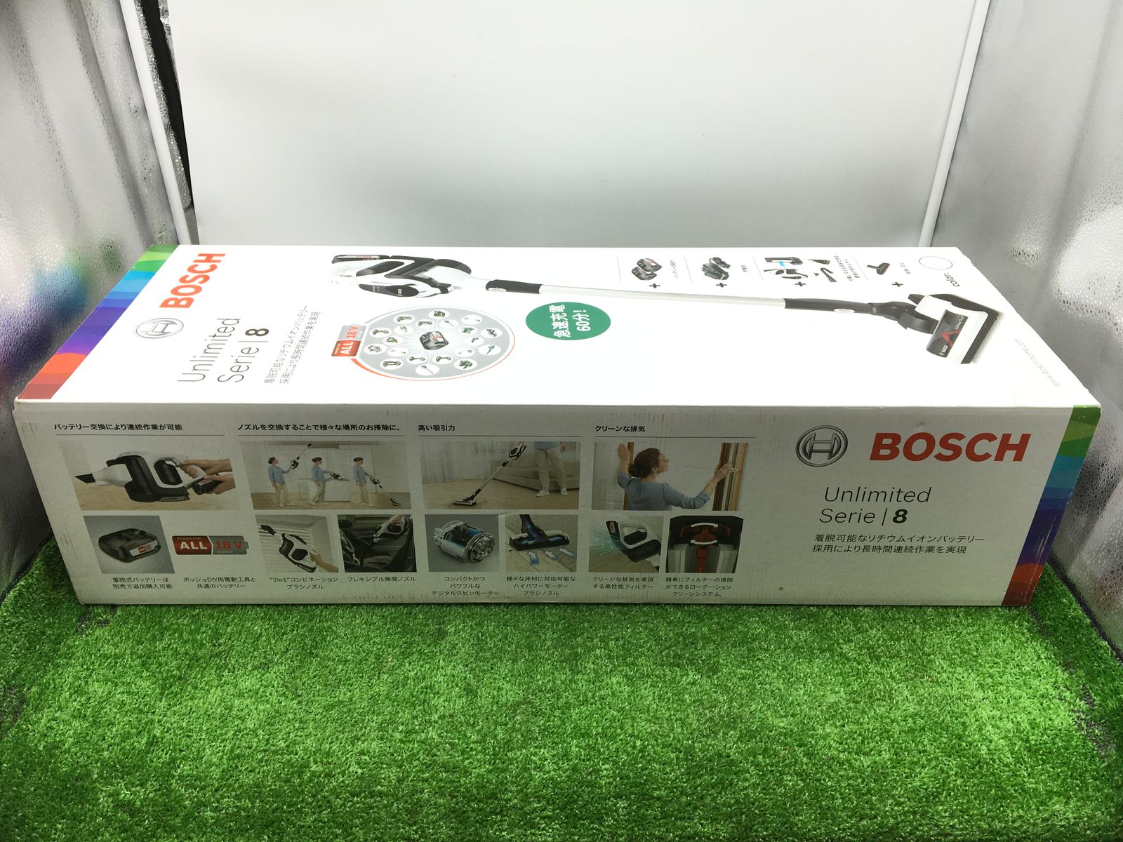 領収書発行可】☆ボッシュ(BOSCH) 18V コードレスクリーナー“Unlimited