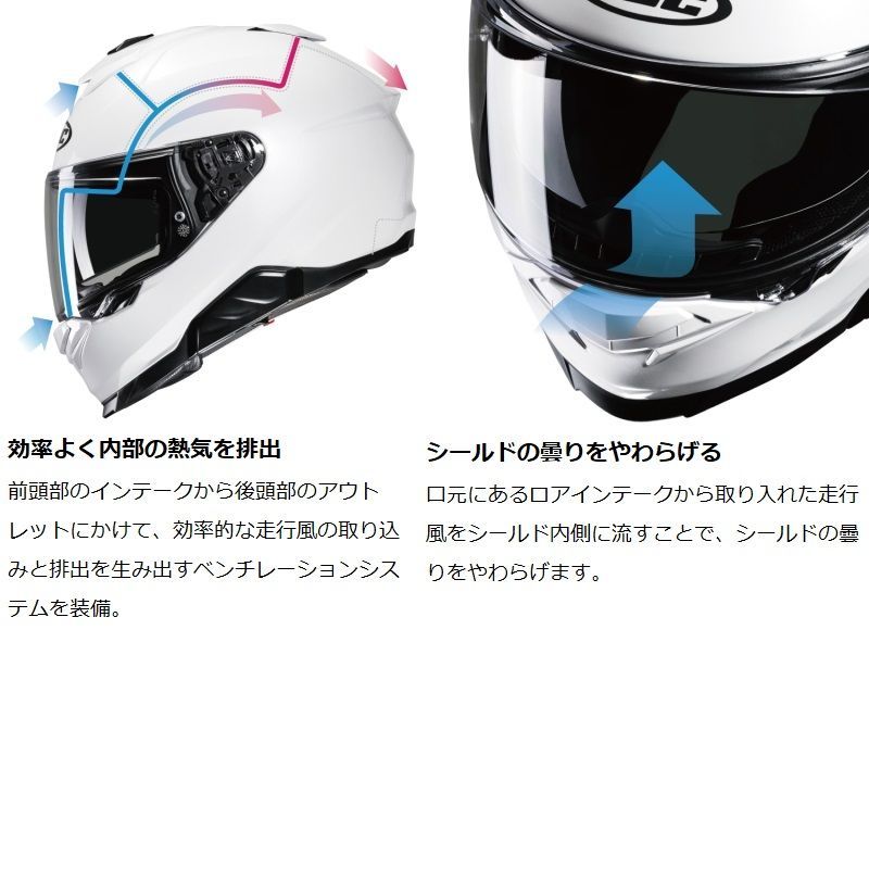 HJC HJH247 i71 ソリッド グレー (オプションチークパッド付) HJC