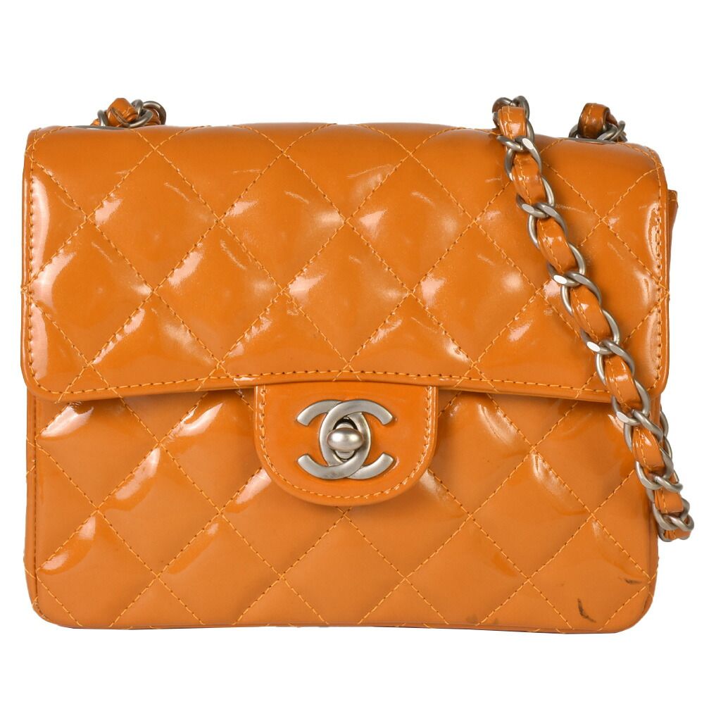 シャネル CHANEL ミニ マトラッセ ココマーク シングルフラップ 