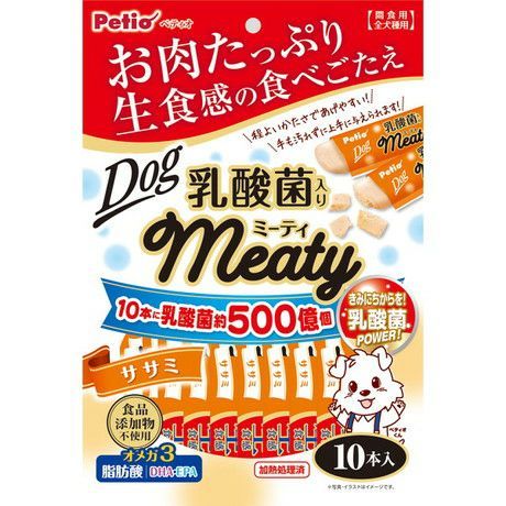 同梱不可 30個セット ペティオ ペティオミーティササミ乳酸菌入り10本入