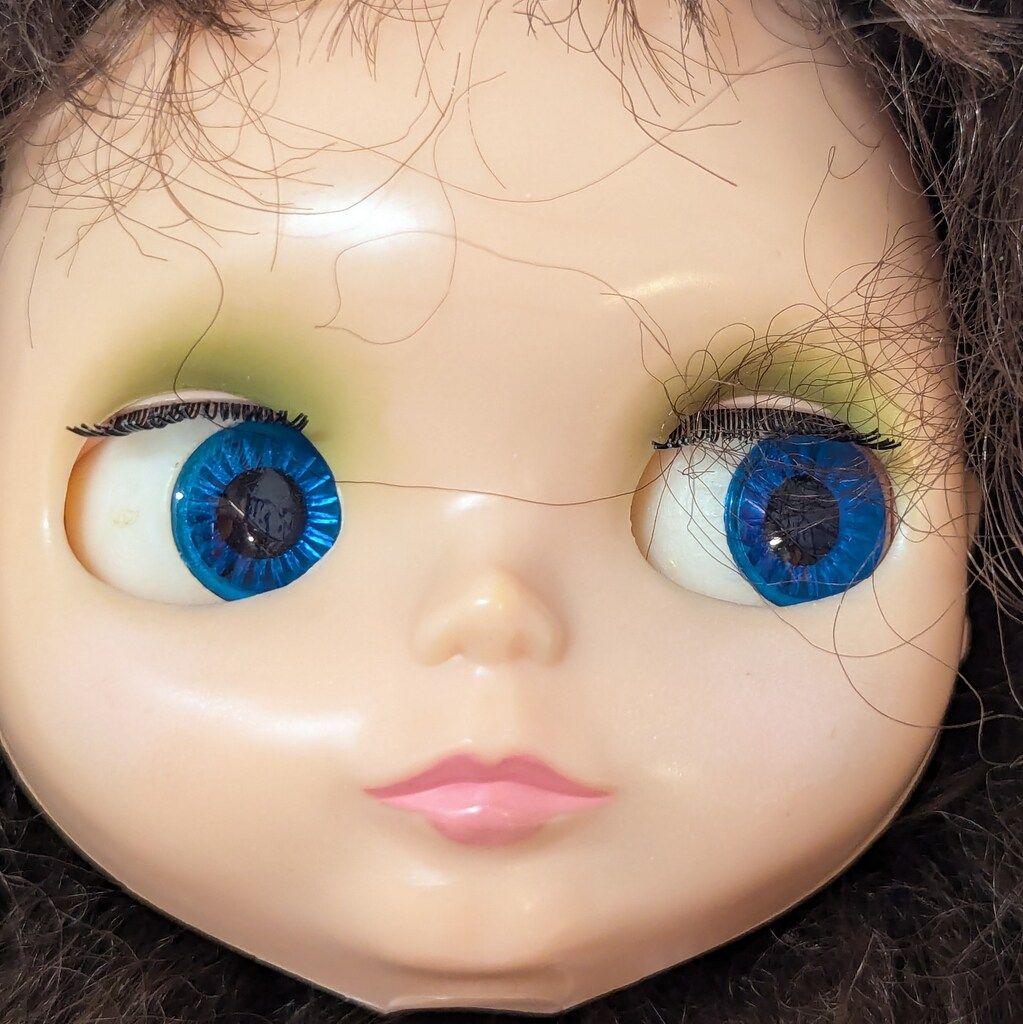 ケナー Blythe ヴィンテージブライス 7桁 黒髪 サイドパート