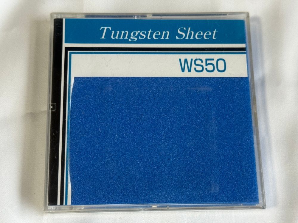 タングステンシート Fostex Tungsten Sheet WS50 4枚セット