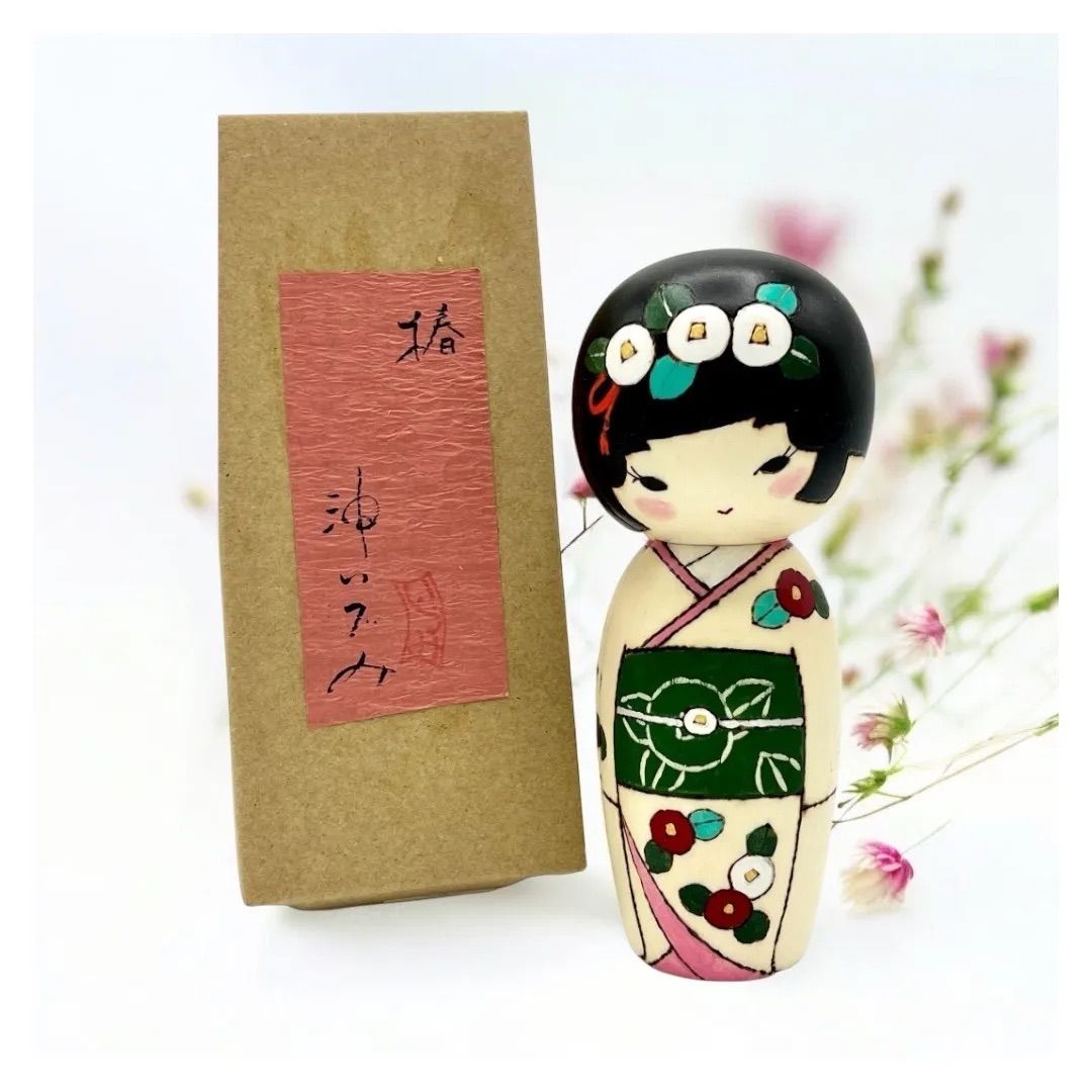 近代創作こけし Kokeshi Doll 沖いづみ作 - メルカリ