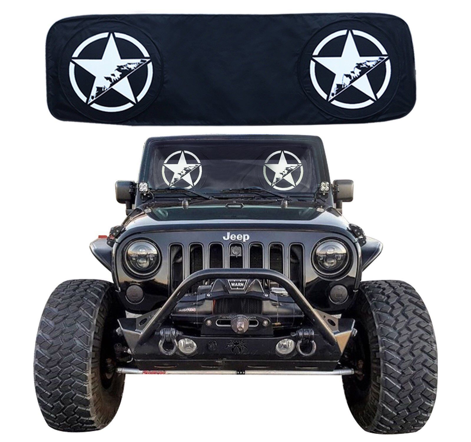 RoRex ジープラングラーアクセサリー JK TJ LJ YJ フロントガラス