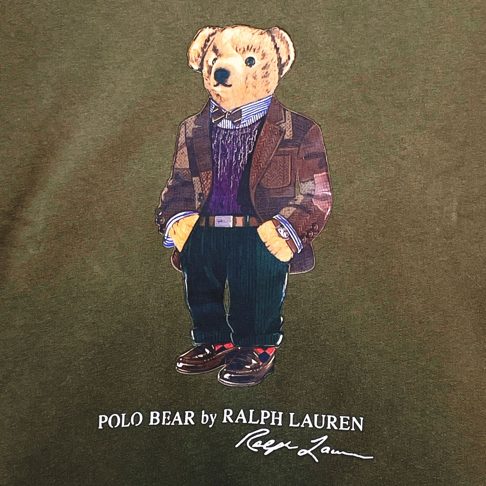 希少ポロラルフローレンポロベアスウェット裏起毛メンズレディース