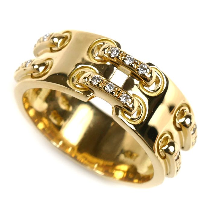 スタージュエリー K18 ダイヤ0.07g リング 総量5.48g 11号 スタージュエリー K18 ダイヤ0.07g リング 総量5.48g 11号