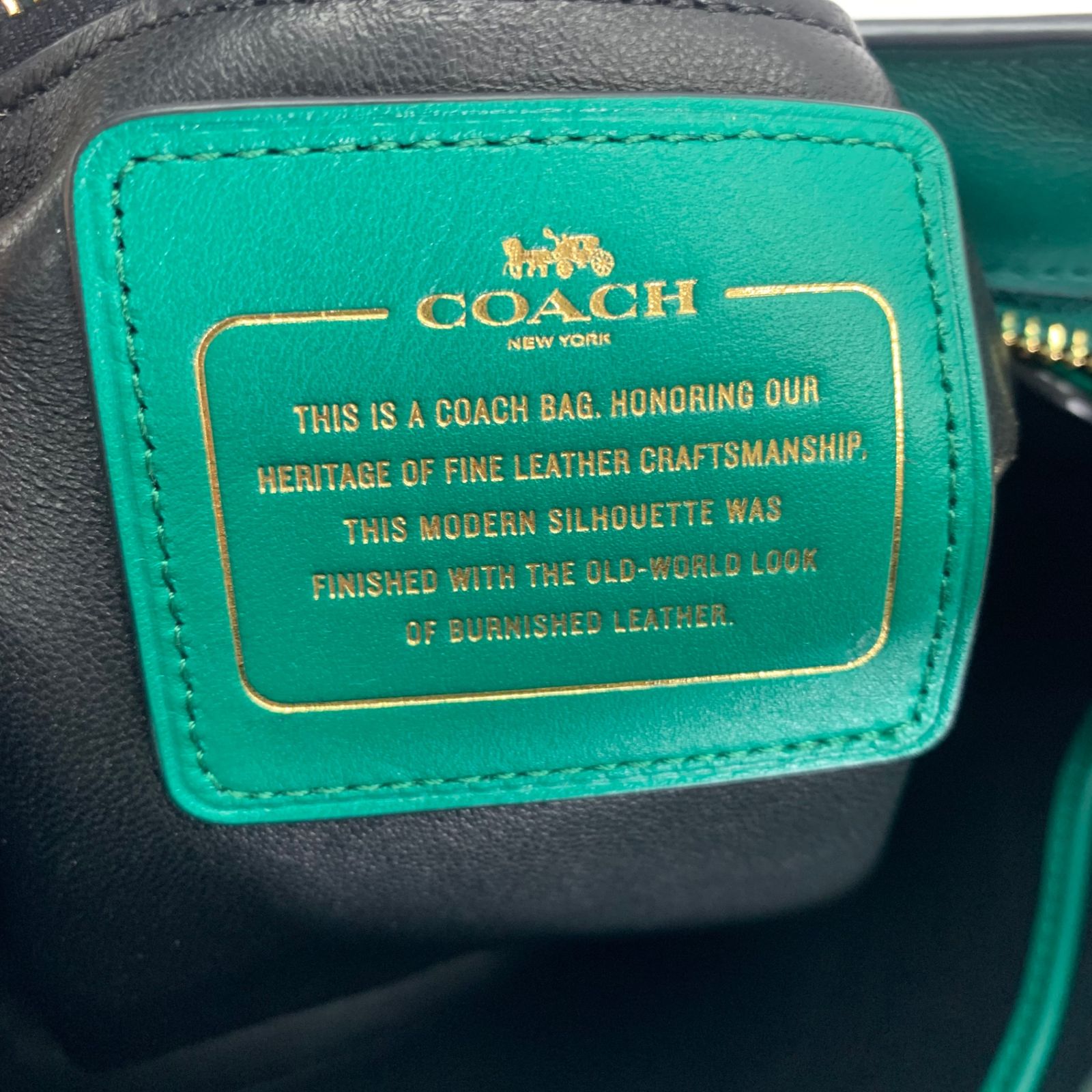 COACH コーチ ノマド サッチェル ハンドバッグ ワンショルダー グリーン 2wayバッグ 54868