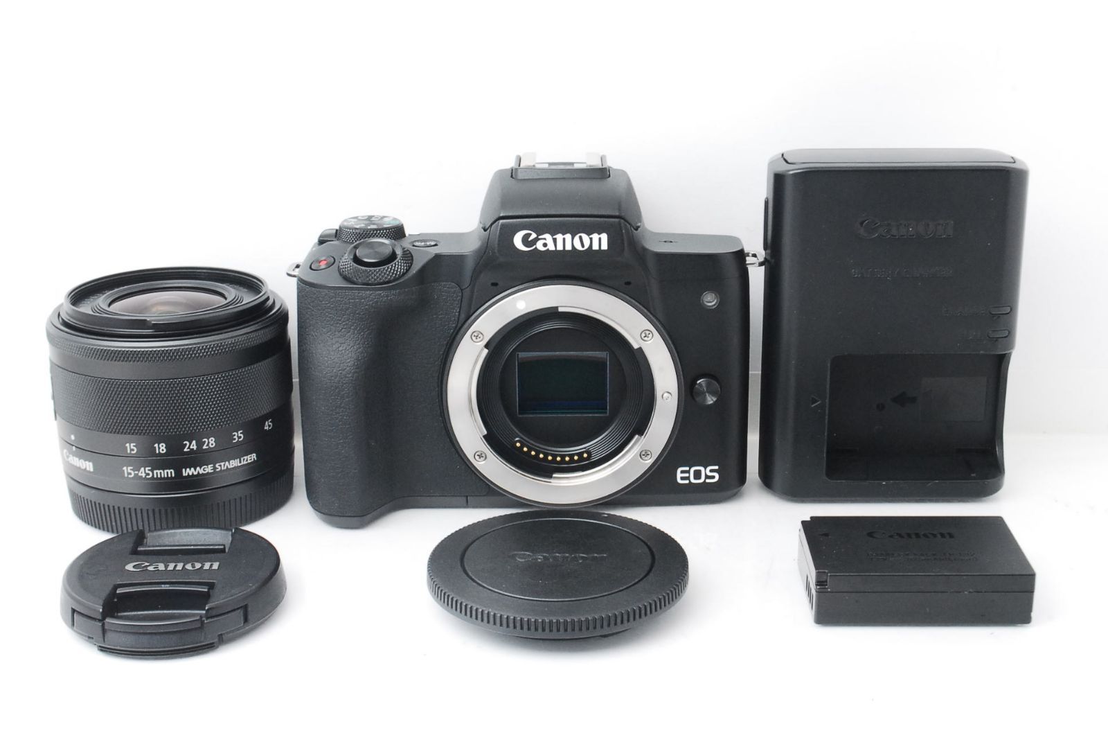 ❤️予備バッテリー付❤️Canon EOS kiss M2 超望遠トリプルズーム 赤字超特価 予備バッテリー付Canon EOS kiss M2 超望遠トリプルレンズ