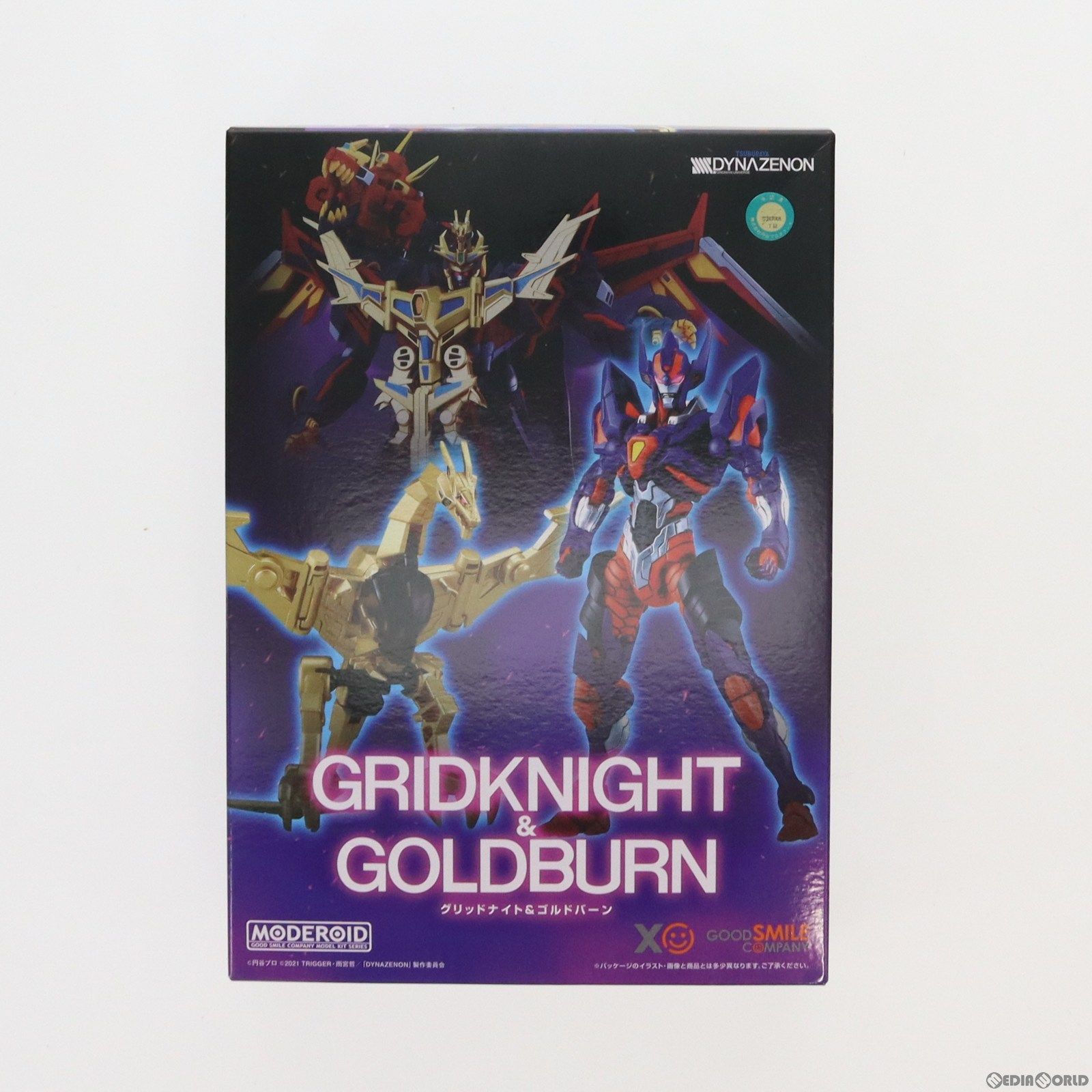 GOOD SMILE COMPANY - GOODSMILE ONLINE SHOP限定 MODEROID(モデロイド) グリッドナイト&amp;ゴルドバーン SSSS.DYNAZENON(ダイナゼノン) プラモデル グッドスマイルカンパニー MODEROID グリッドナイト&ゴルドバーン