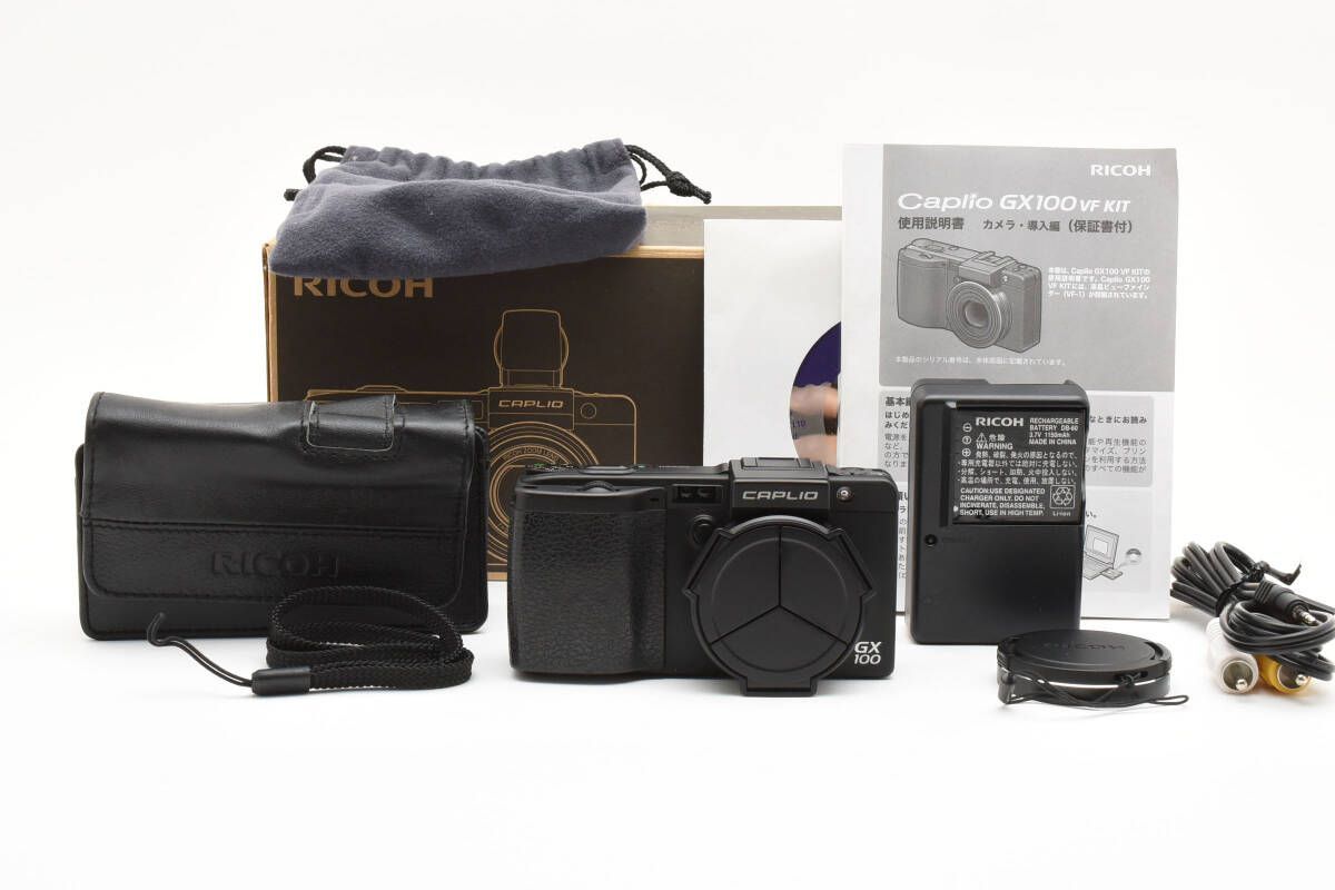 ☆良品☆ リコー RICOH CAPLIO GX100 元箱付属 VFなし