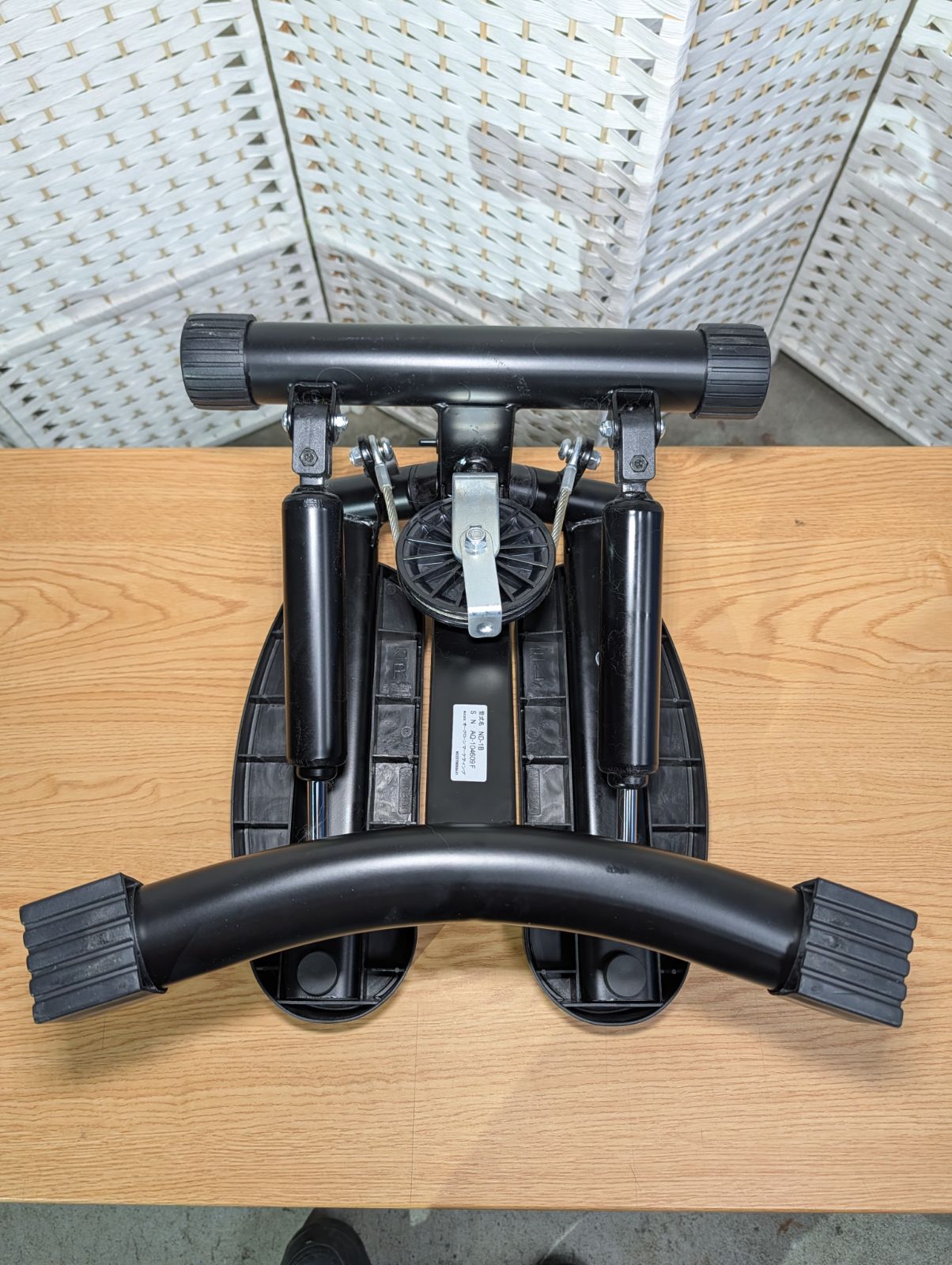 SHOP JAPAN ナイスデイ ブラックステッパー ショップジャパン 健康ステッパー ナイスデイ専用 ハンドル