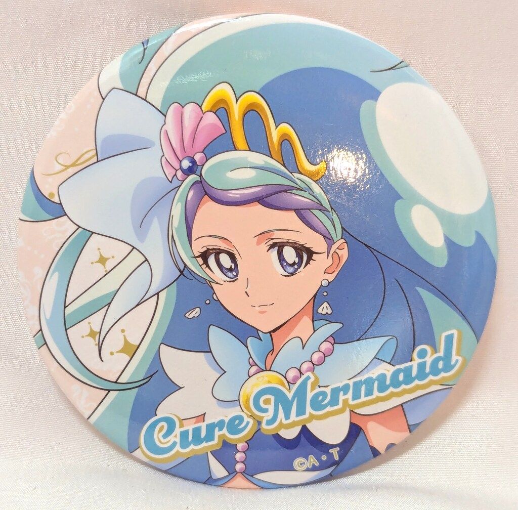 【バラ売り可能】キュアマーメイド プリキュア展 缶バッジ 32点まとめ売り バラ売り可能】キュアマーメイド プリキュア展 缶バッジ 32点