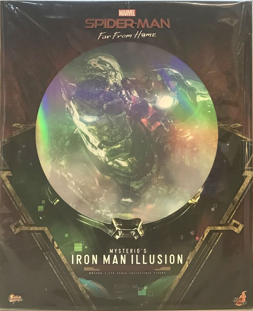 HOTTOYS SPIDER MAN | FAR FROM HOME 1|6SCALE MYSTERIO S IRONMAN ILLUSION MMS580