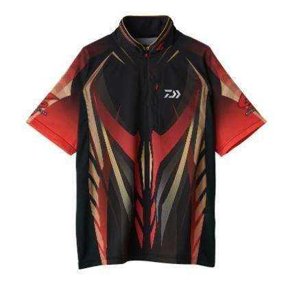 ダイワ ＤＥ?７１２５ ハーフスリーブシャツ マグマブラック ２ＸＬ
