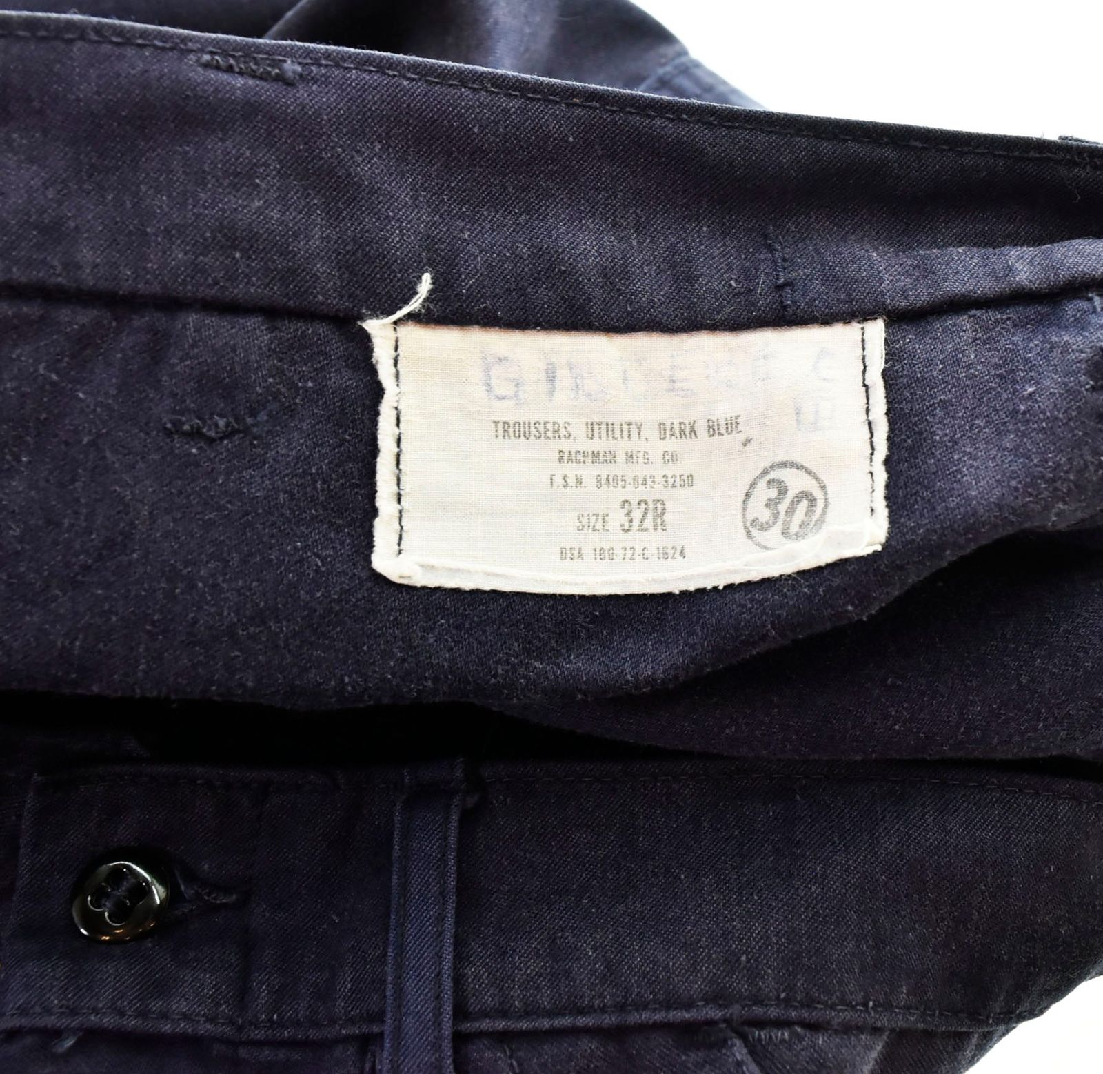 ユーエスネイビー U.S.NAVY 70年代 70s Utility Pants 