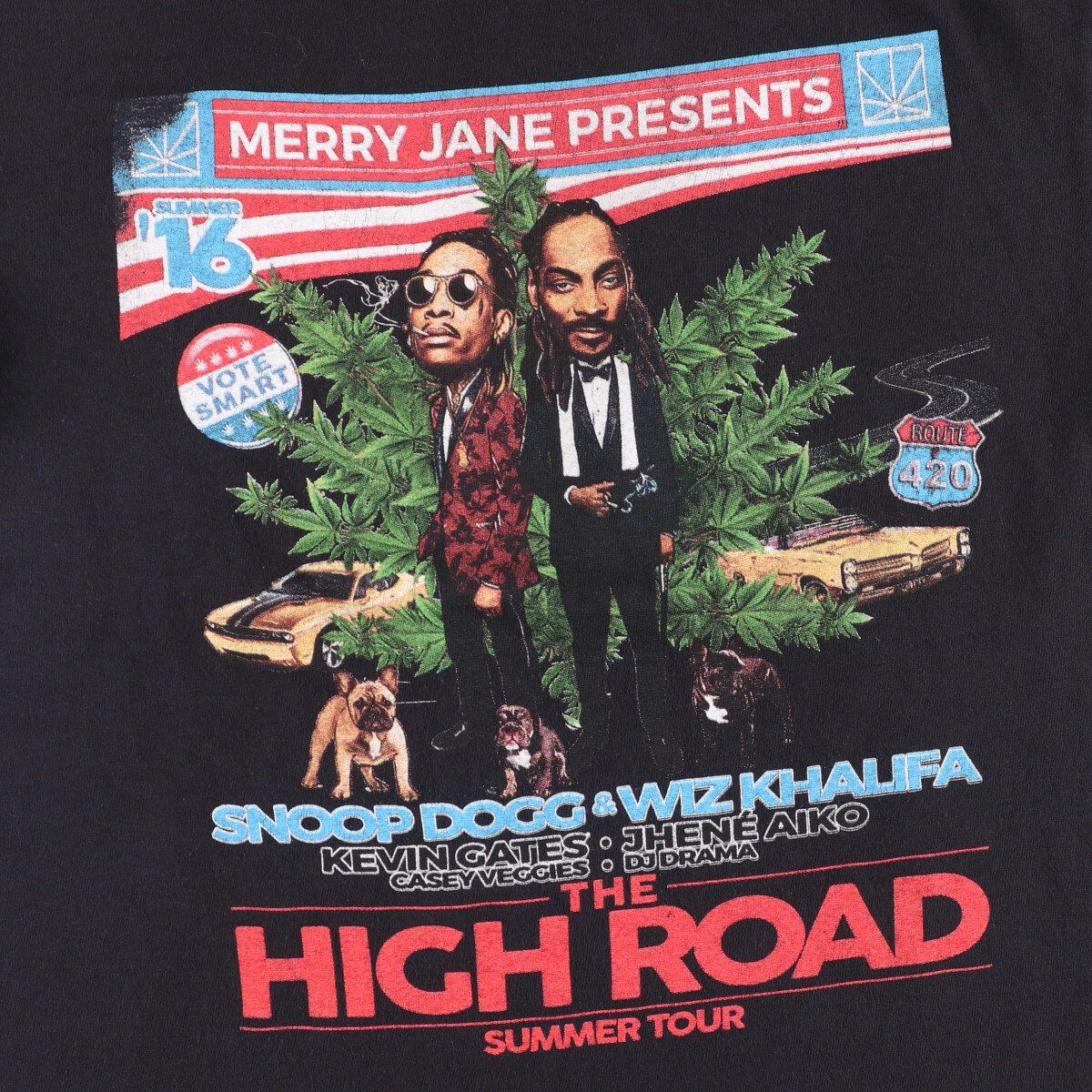 古着 デルタ DELTA Snoop Dogg スヌープドッグ Wiz Khalifa
