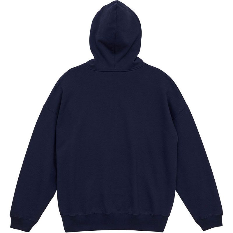 UnitedAthle ユナイテッドアスレ 10.0オンス ビッグシルエット スウェット フルジップ パーカ 裏パイル カジュアル スウェットパーカー 520301-86 ネイビー