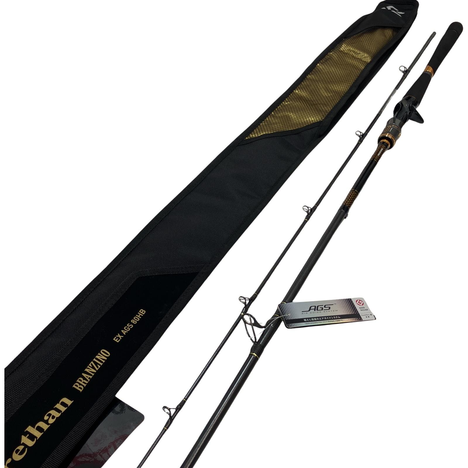 DAIWA - DAIWA ダイワ ロッド ルアーロッド モアザン ブランジーノ EX AGS 80HB 05800220 竿袋付 DAIWA ダイワ ロッド ルアーロッド モアザン ブランジーノ EX