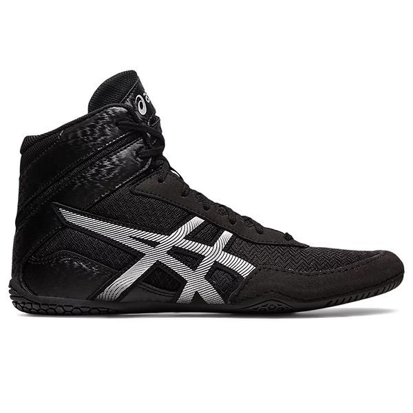 アシックス マットコントロール 3 レスリングシューズ 27.5cm ブラック×ピュアシルバー 1081A053-001 MATCONTROL 3 ASICS