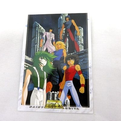 聖闘士星矢 特典カード4種セット TVシリーズ＆冥王ハーデス十二宮編 ボックス トレーディング UP786_INFO