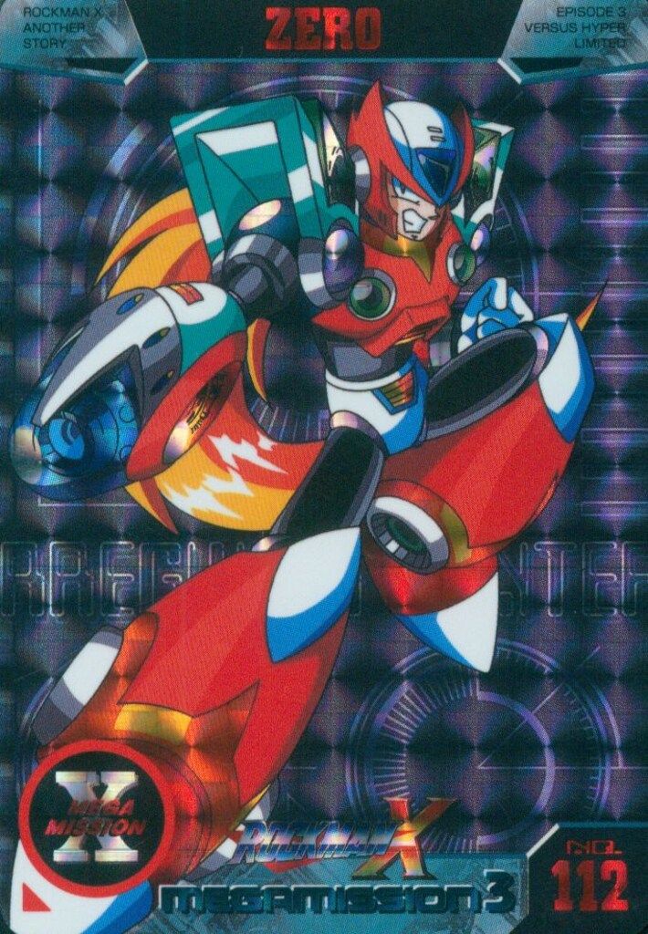 ロックマンXメガミッション/カードダス 3弾 ゼロ(イクスアーマー