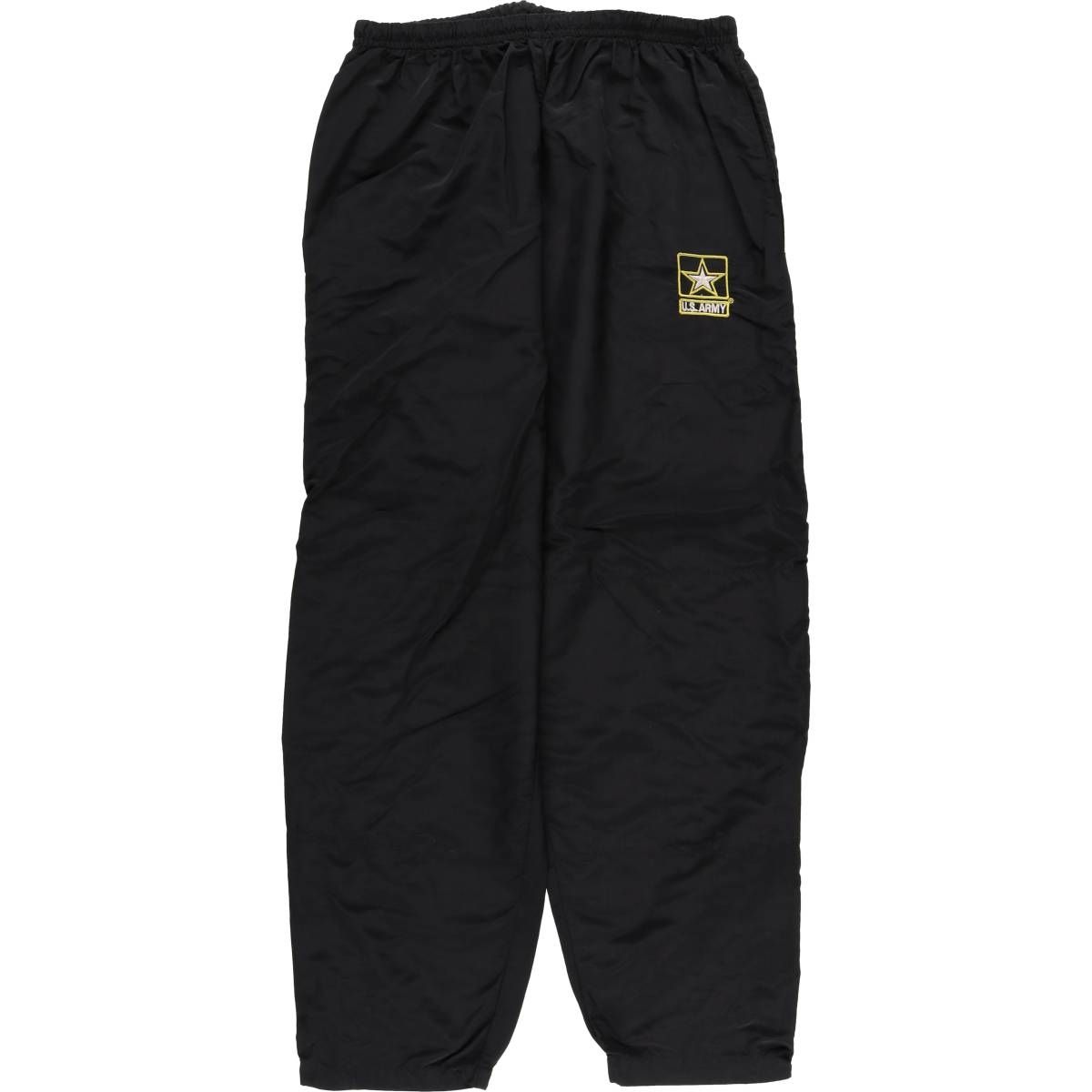 古着 米軍実品 U.S.ARMY APFU トレーニングパンツ ナイロンパンツ シャカシャカパンツ L R メンズXL相当 eaa584814