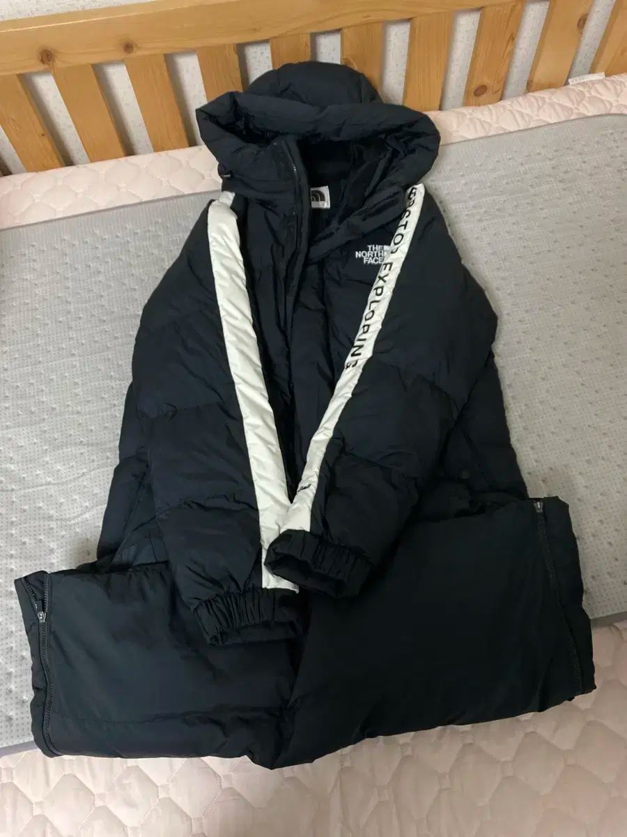 【雷市場（ポンジャン）商品韓国直送】 THE NORTH FACE(ザノースフェイス) ロング丈ダウンパーカー