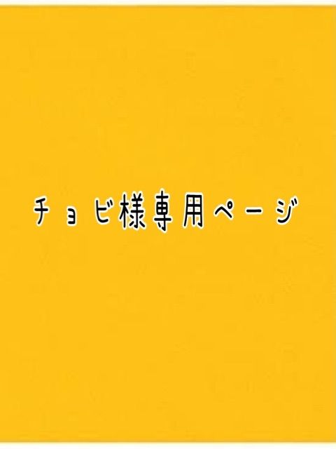 チョビ様専用ページ - メルカリ