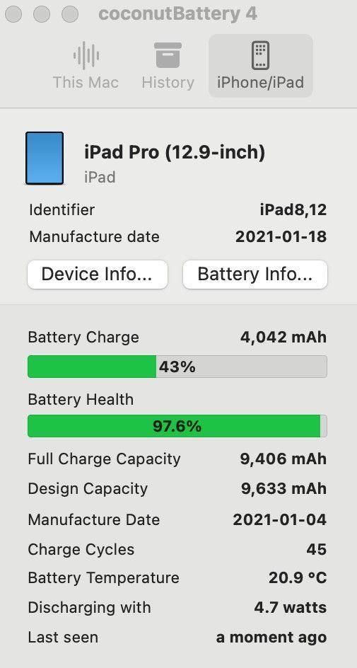 iPad|Pro|12.9インチ|第4世代|128GB|MY3D2J|A|スペースグレイ|バッテリー97%|顔認証対応|本体のみ|No.723