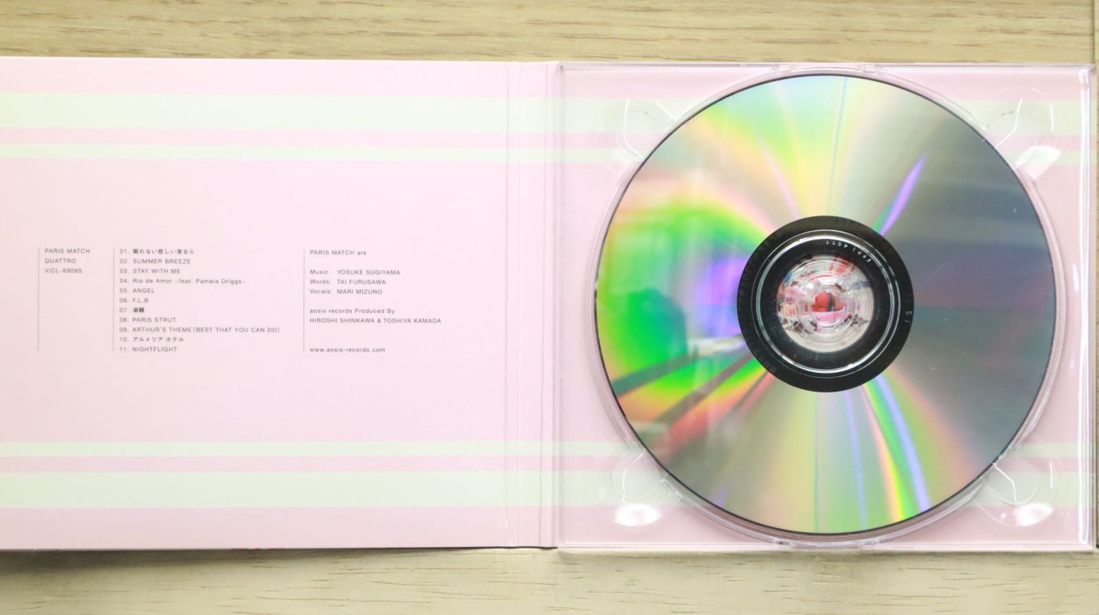 国内盤CD☆Paris Match/Paris Match□ QUATTRO 【VICL69095