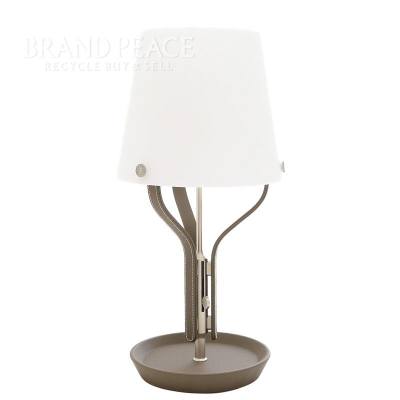 【新品未使用】エトゥープ　ランプ　HERMES エルメス  照明　インテリア エルメス アンリュミエール アルネ テーブルランプ ライト 照明