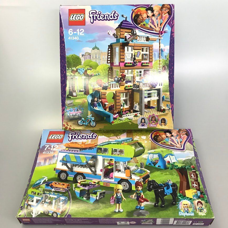 正規品 LEGO レゴ フレンズ 41339 41340 ミアのキャンピングカー 