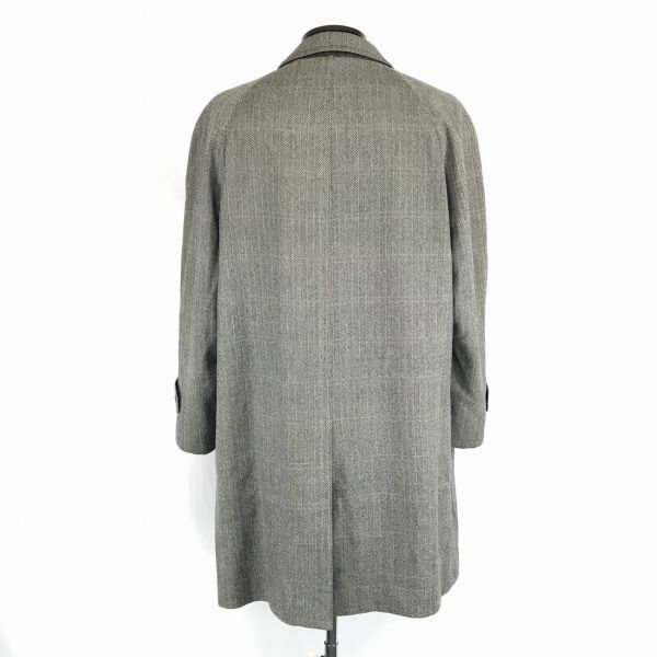 新品未使用♡ ジュエルママン　オンワード樫山　カシミヤ　ウール　グレー　コート オンワード樫山☆カシミヤ65％/裏地キュプラ/高級ステンカラー