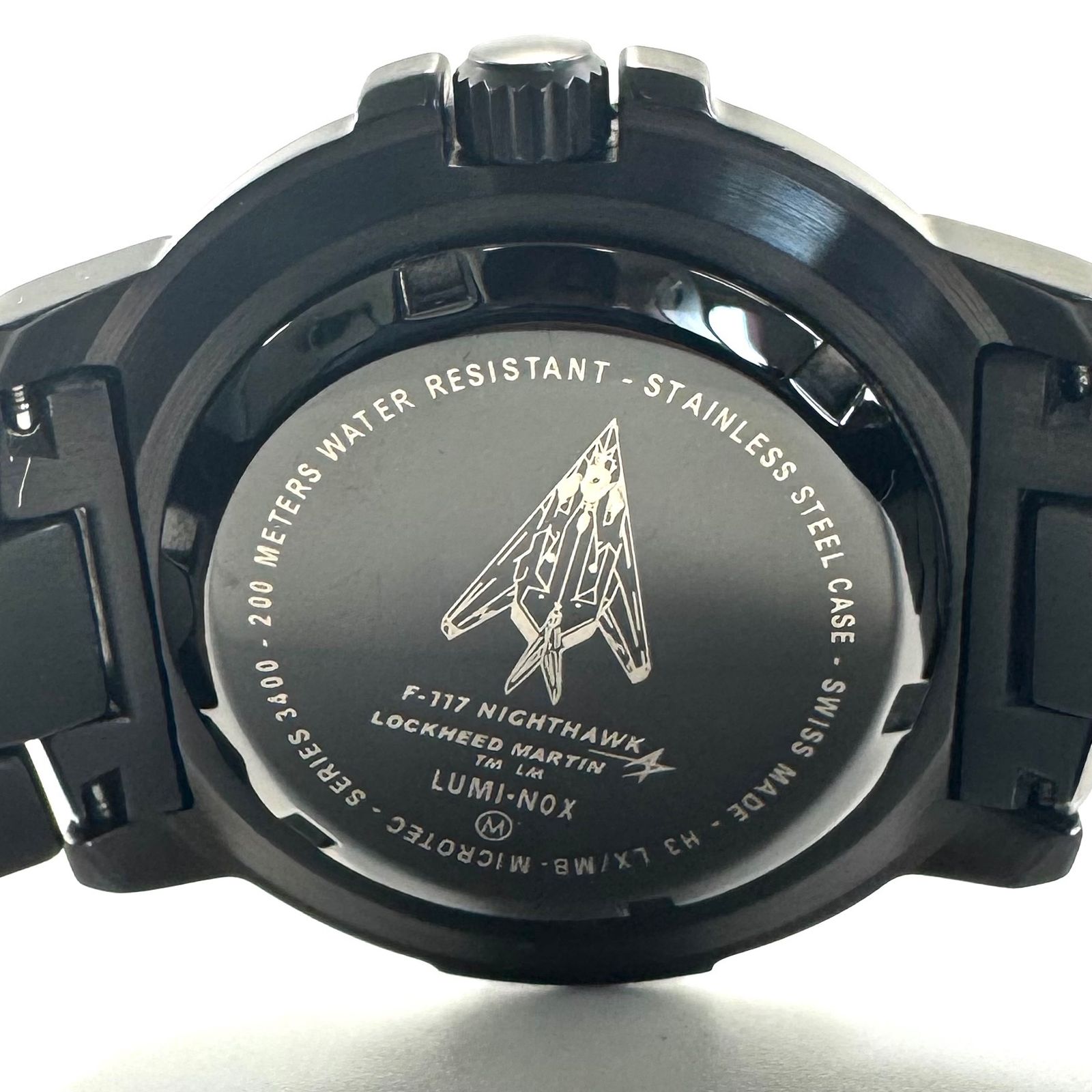 美品・希少】ルミノックス LUMINOX F-117 ナイトホーク 3400シリーズ 