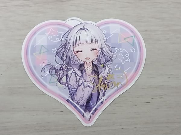 ホロライブ 紫咲シオン 誕生日記念 2023 複製箔押しサインポストカード ◇ホロライブ 紫咲シオン 新衣装記念2023 箔押し複製サイン入り