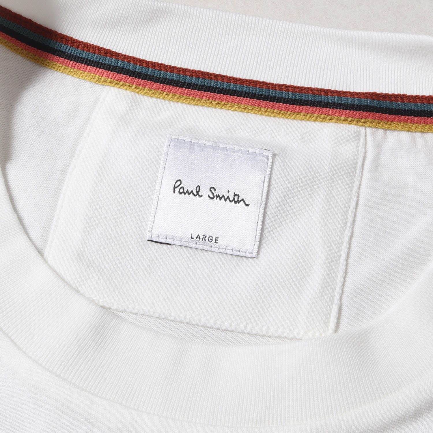 Paul Smith ポールスミス Tシャツ サイズ:L ペイズリー フローラル モンキー プリント クルーネックTシャツ 273507 697P  ホワイト 白 日本製 ブランド トップス カットソー 半袖 - メルカリ