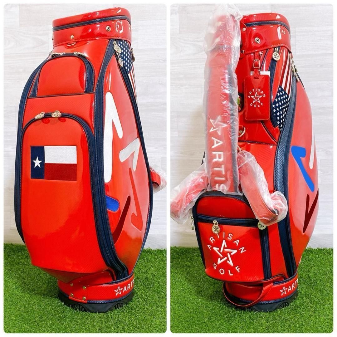 新品 ARTISAN GOLF アーチザンゴルフ キャディバッグ 限定 希少