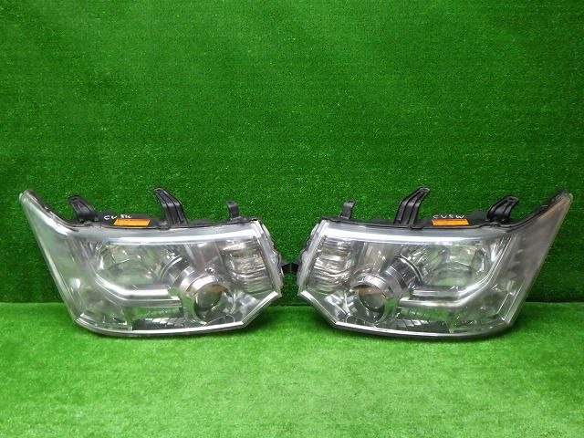 デリカD5 ヘッドライト 左右 CV5W 前期 100-87918 バラスト付 三菱