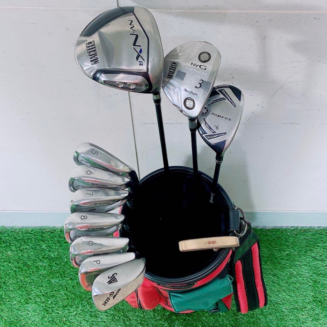 ゴルフクラブ　メンズセット　初心者　マグレガー　マックテック　N1619 ゴルフクラブ メンズセット 初心者 マグレガー マックテック N1619