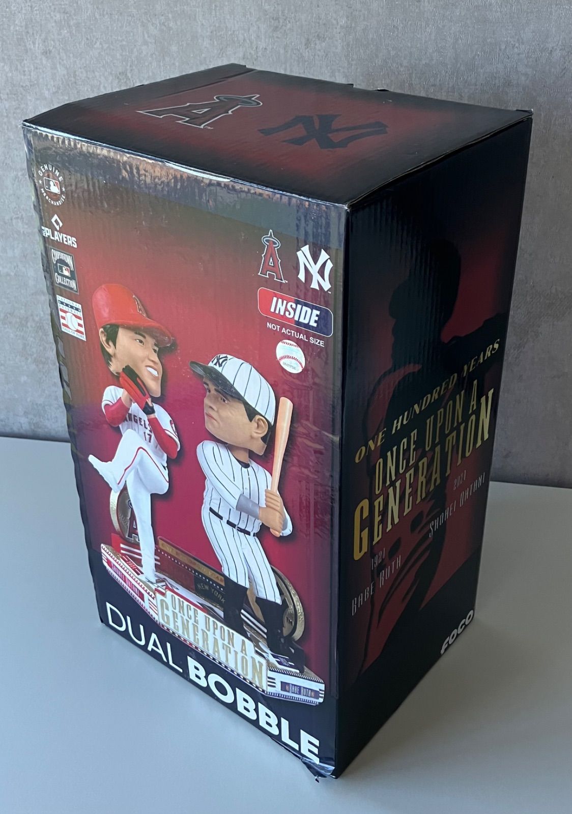世界412個限定】未展示品 大谷翔平 ベーブルース ボブルヘッド - メルカリ