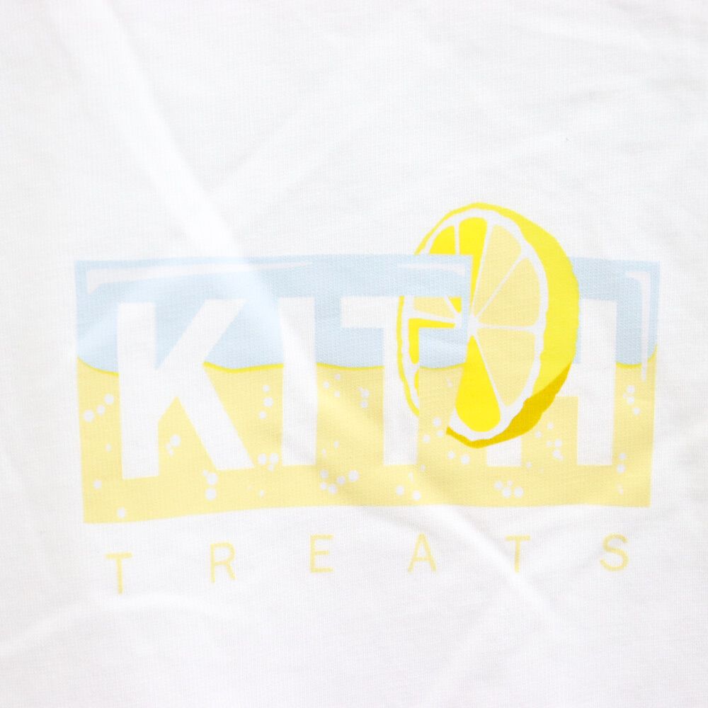 KITH (キス) 21AW Treats Lemon Box Logo Tee トリーツ レモンボックスロゴ半袖Tシャツ ホワイト - メルカリ