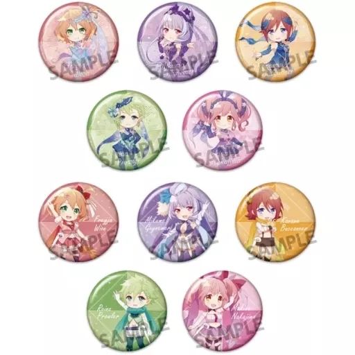 中古】バッジ・ピンズ 全10種セット 「劇場版マクロスΔ 絶対LIVE 