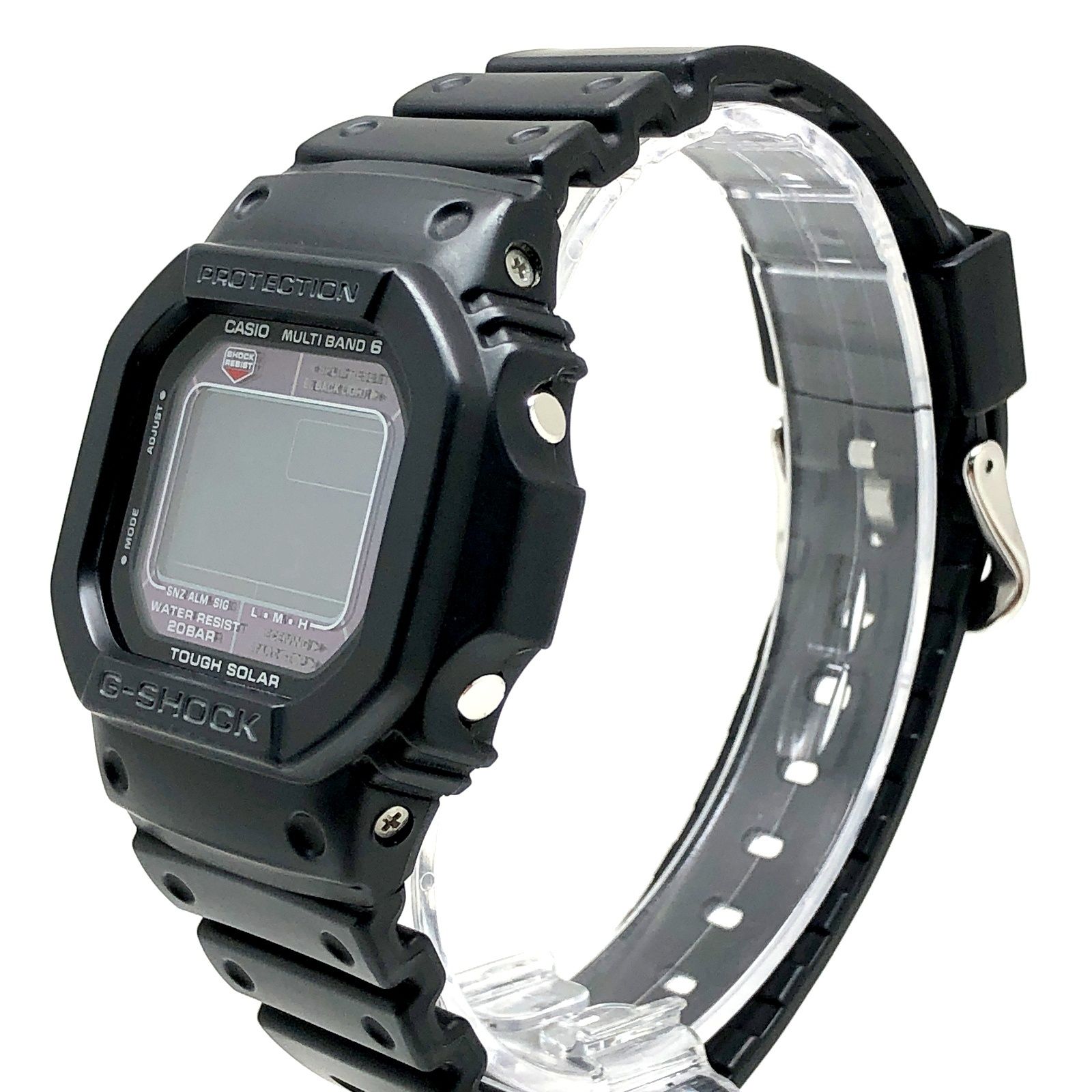 G-SHOCK ジーショック GW-M5610-1B 電波ソーラー 反転液晶 5600