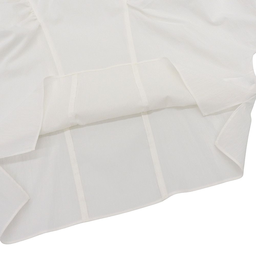  ebure エブール プルオーバー ブラウス トップス レディース ホワイト 38 アンサンブル トップス