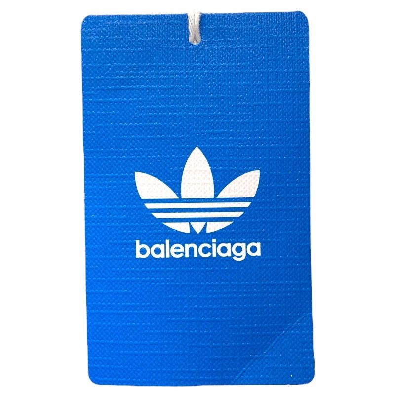 バレンシアガ アディダス BALENCIAGA クラッシュ加工デニム スカート