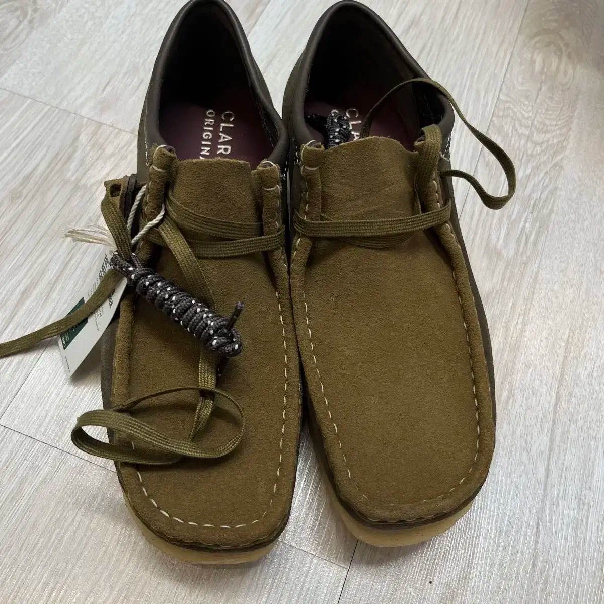 クラークス　ワラビー　アイルランド製　26 UK7.5 US8 ブラウン クラークス ワラビー アイルランド製 26 UK7.5 US8 ブラウン