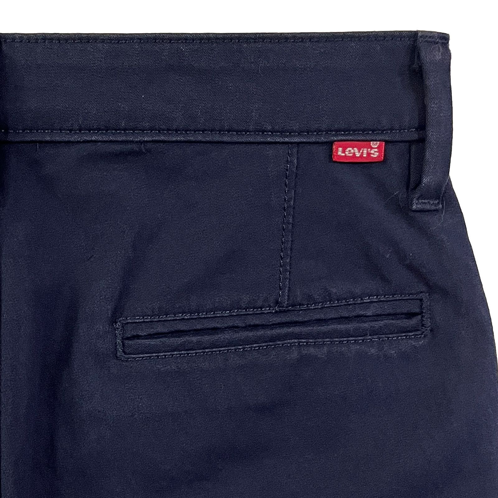 USED／28インチ】LEVI'S COMMUTER PRO チノ ネイビー - メルカリ