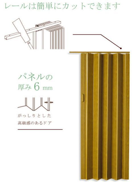 送料無料 パネルドア コルタ 幅９５ｃｍ×高さ１７４ｃｍ 代引不可